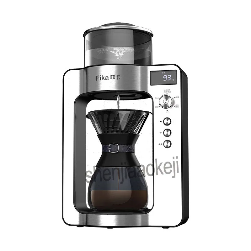 

Commercial Stainless Steel Simulated Hand punch coffee machine Automatic intelligent coffee machines American type coffee pot