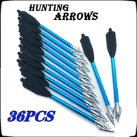 bow hunting shooting metal arrows 6122436 pieces aluminum crossbow bolt arrows red black gold blue arrow hunting accessories