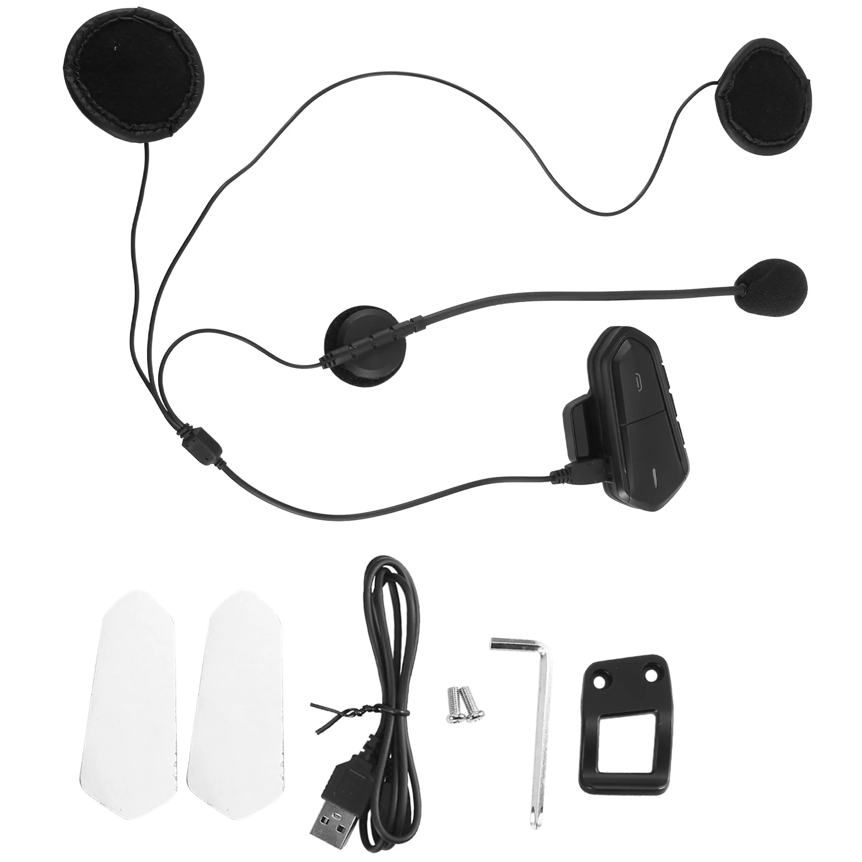 

Bluetooth-гарнитура для шлема B35 мотоциклетная с FM-радио и поддержкой Hi-Fi