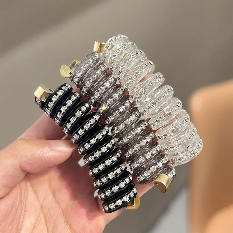 1/3 шт. женские резинки для волос с кристаллами