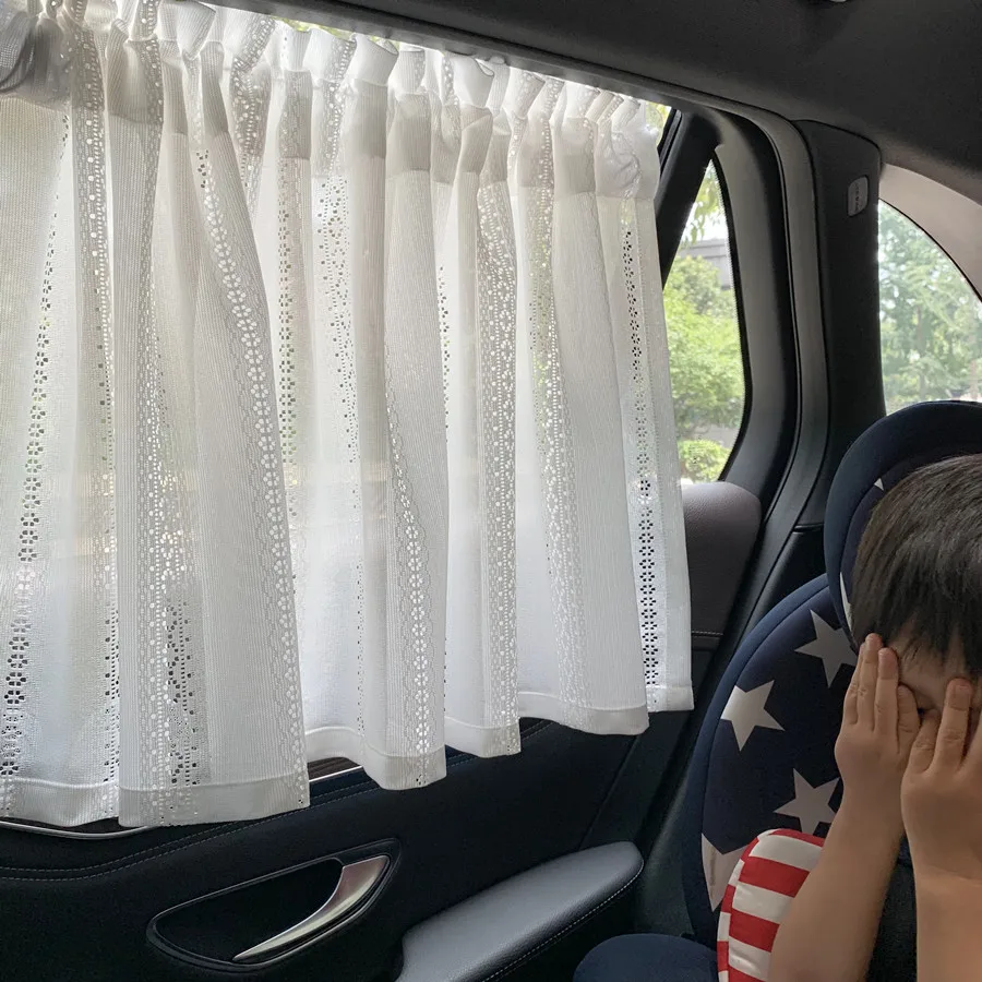 2021 многофункциональная автомобильная занавеска на лобовое стекло с присоской, короткая Тюлевая занавеска для ванной, кухни, шкафа, современный декор для окна