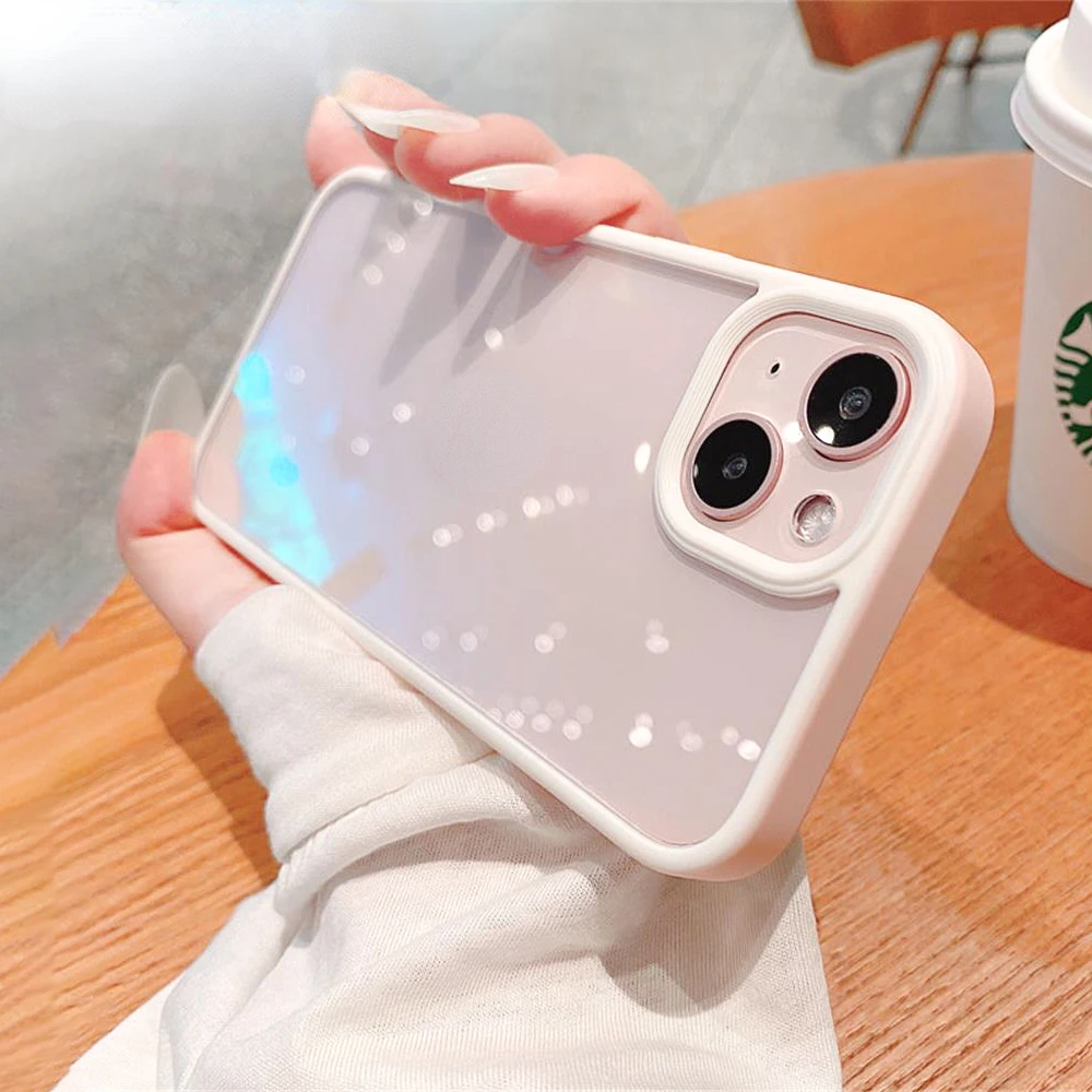 

Factory Direct Selling For iphone 14 13 12 11 Pro Max Mini X XR XS MAX 7 8 Plus SE2020 Case Acrylic Hard Case Accessories Shoc