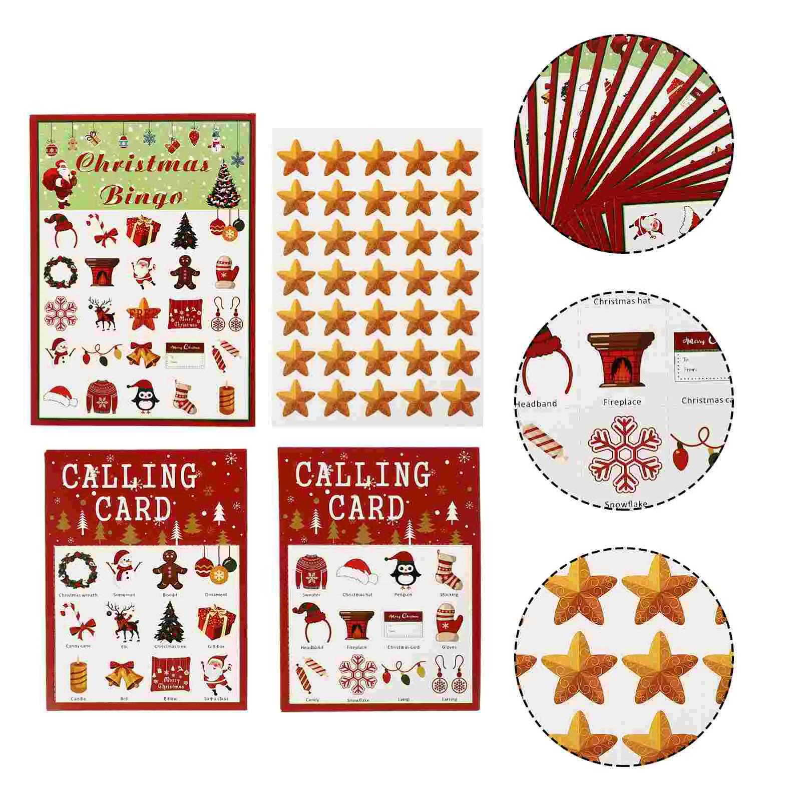 

1 Набор портативных карт для бинго, рождественские карточки для бинго, бумажные карточки для бинго, товары для вечеринок для путешествий и д...