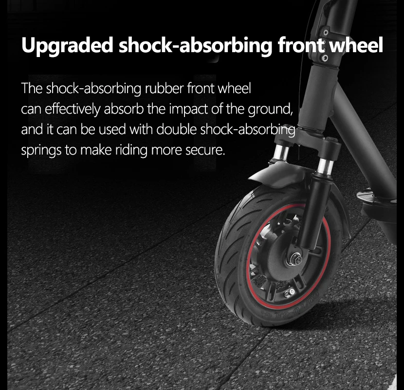 Электрический складной скутер для путешествий 10 дюймов толстая колонна