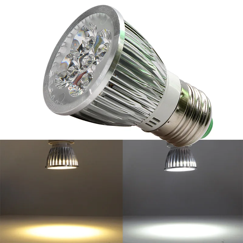

E27 Led Bulb Spotlight 5W 110v 220v 12v 24v Home Ceiling Spot Under Cabinet Light Aluminum Shell High Quality Lamp 12 24 V Volt
