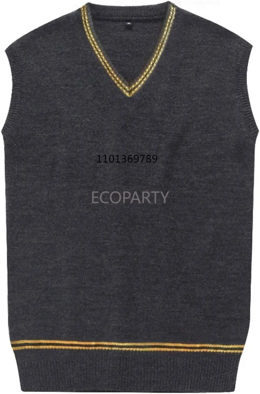 Костюм DISFRAZ Magic School Хаффлпафф Рейвенкло Слизерин Волшебник свитер с v-образным