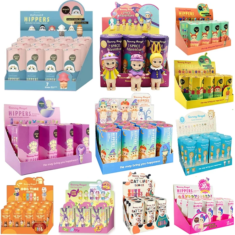 Креативный мультяшный Сонни Ангел Хипперс слепая коробка кошка мини-кукла