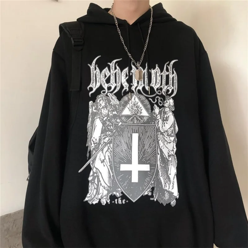 

European American Style Autumn Women Sweater Fleece Winter Hoodie Loose Long-sleeved Hooded Sweater Men Women Sweatshirt Jacket
