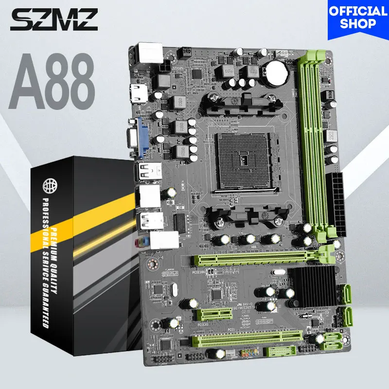 Настольная розетка SZMZ A88 модель FM2/FM2 + поддержка A10 A8 A6 A4 Athlon2 x4 встроенная графика