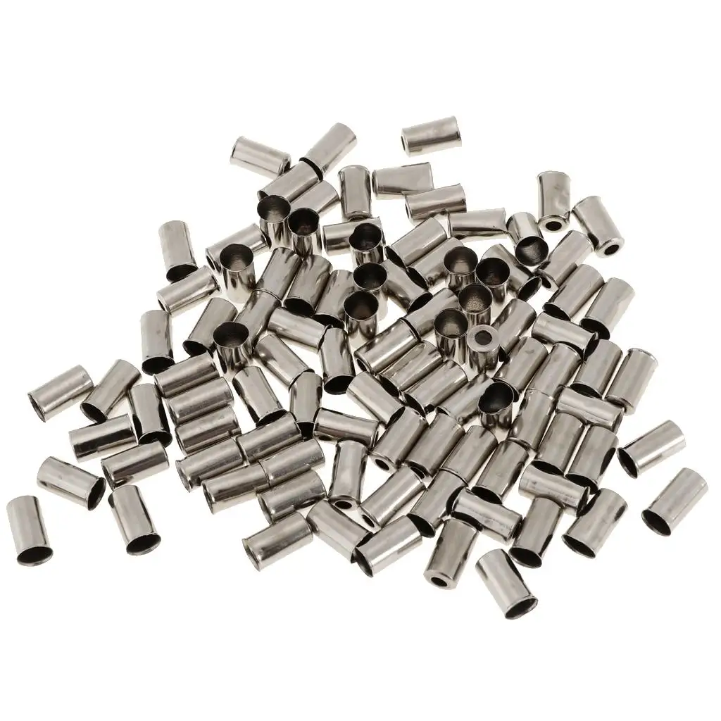 

Pack Of 100 Lightweight Bike Brake Inner End Caps 5mm
