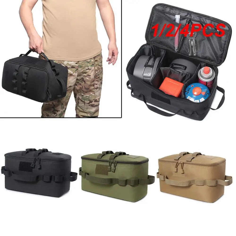

1/2/4PCS Pouch Outdoor Camping Organizer Tool Gas Tank Storage Bag Ground Nail Tool Bag Gas Canister Picnic Cookware Utensils