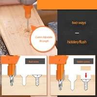step drills screw installation countersink drilling screw holes woodworking tools