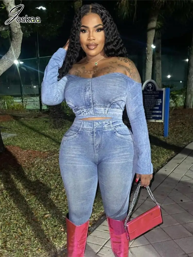 Joskaa Женский спортивный комплект из двух предметов: футбольные топы Picante Hipster с