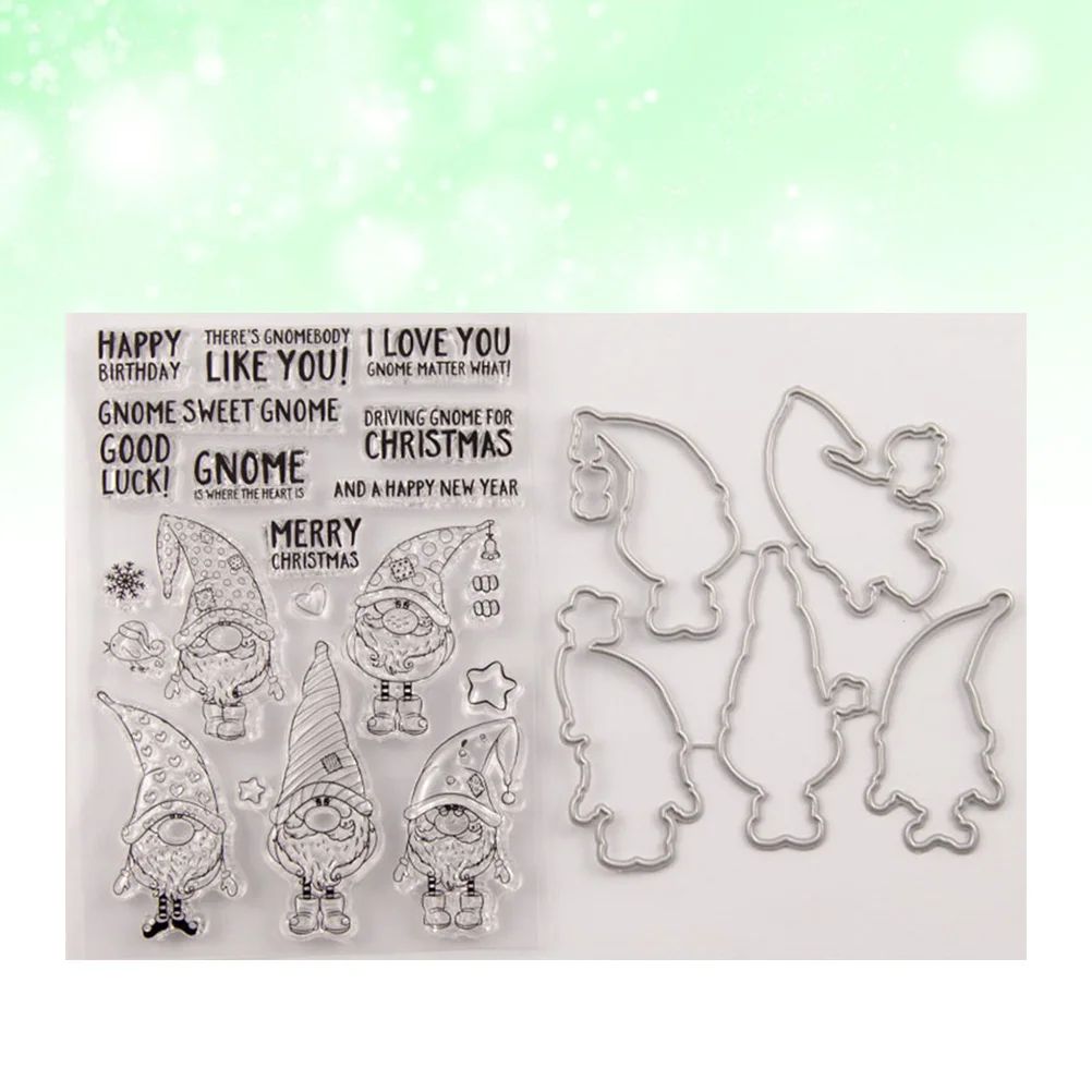 

Transparent Set Small Silicone Molds Cut Dies Silicone Stamps Stamp Sets Scrapbook Metal Cutting Die Stencils Habit Stamp
