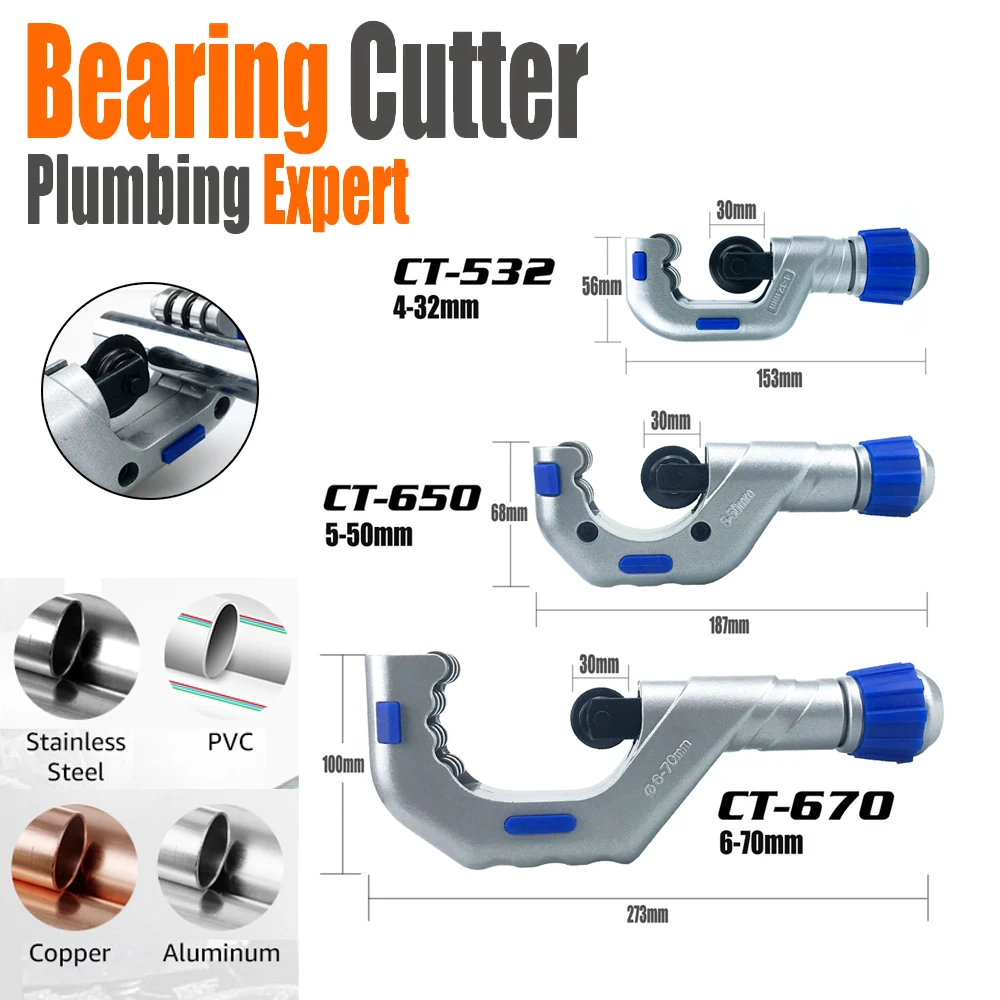 Роликовый резак для труб медных труба из нержавеющей стали и т. д. Режущий ручной