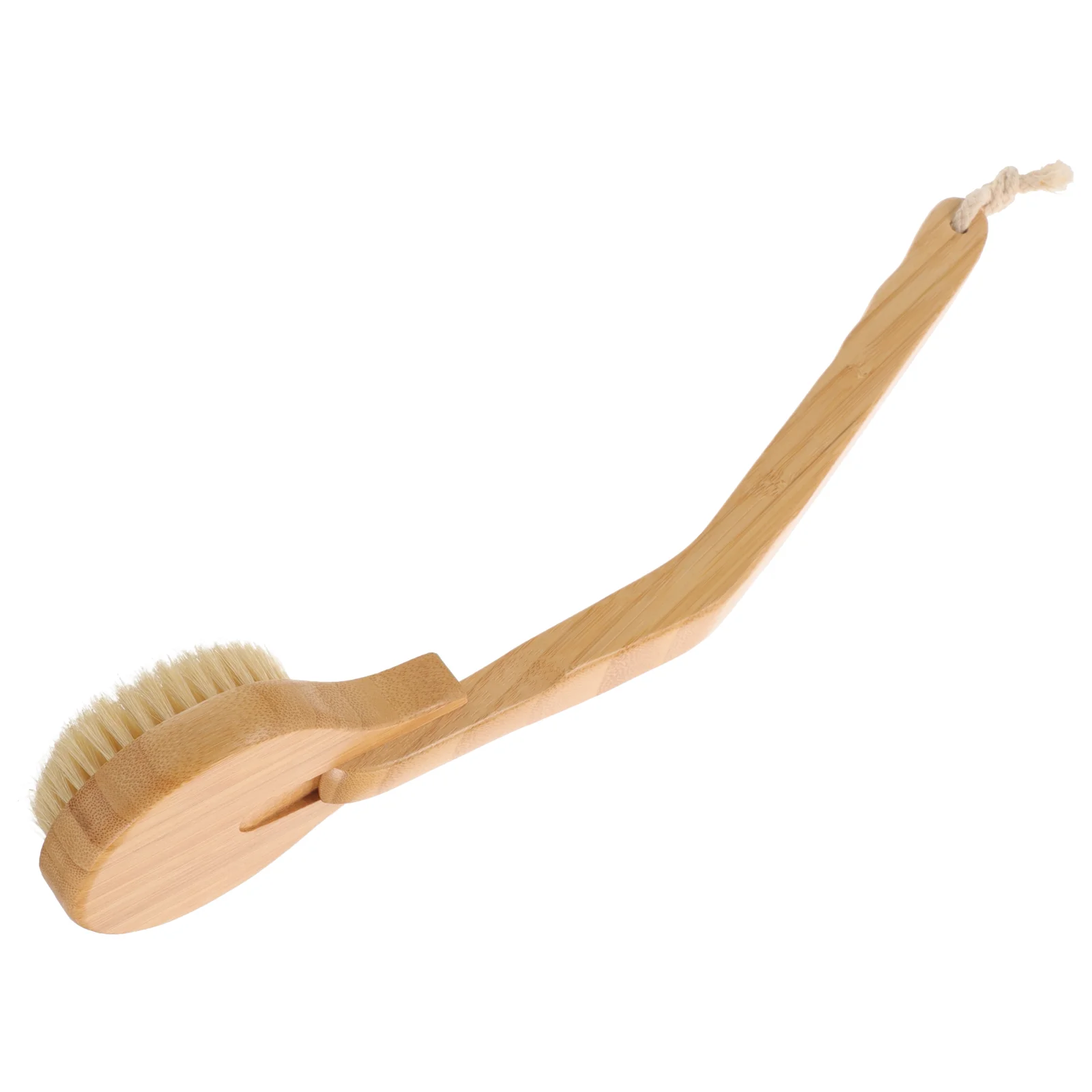 

Cleansing Brush Back Long Handle Shower Bath Scrubber Brush/Massage Bamboo Brushes Your Man