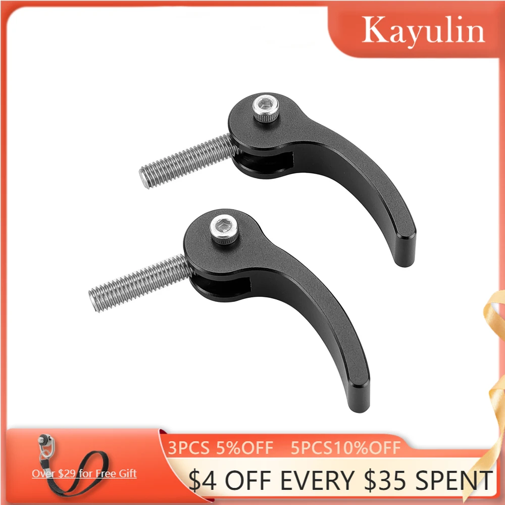 Резьбовой винт SZRIG M5, быстроразъемный и блокирующий, для SLR-камер, аксессуары (пара) для фотостудии