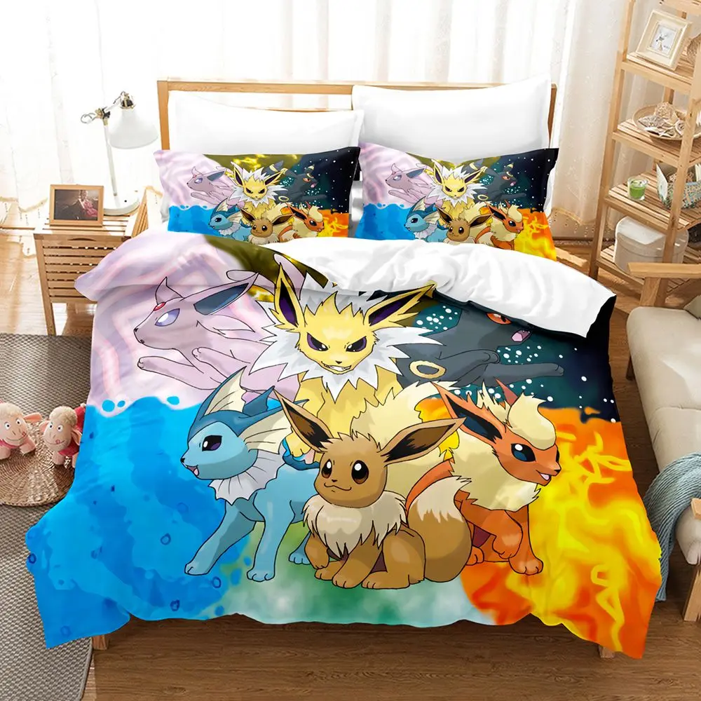 

Комплект постельного белья Покемоны MINISO Twin King Size