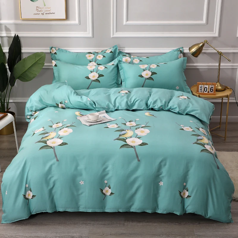 

New Cotton Bed Cover Single Bed Cover Skin Friendly and Comfortable Bedding160x210 200x230 220x240 Multiple Sizes Adult Student