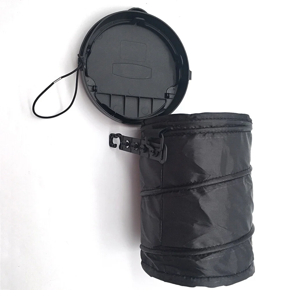 

Car Accessories Garbage Storage Can Folding Bin Trash Container Cars Waste Foldable
