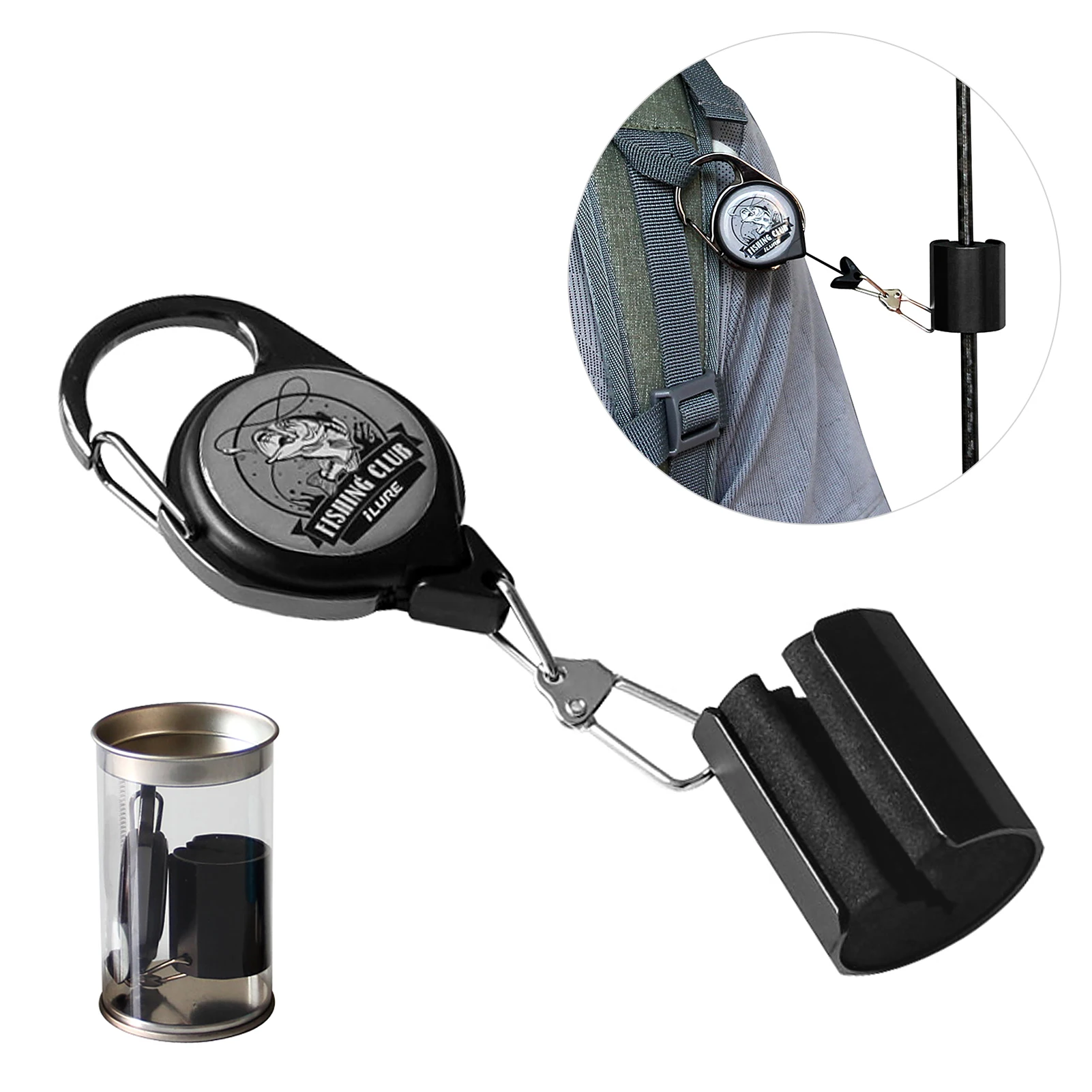 Удочка клип удочка рыболовные принадлежности держатель зажим живота Поддержка