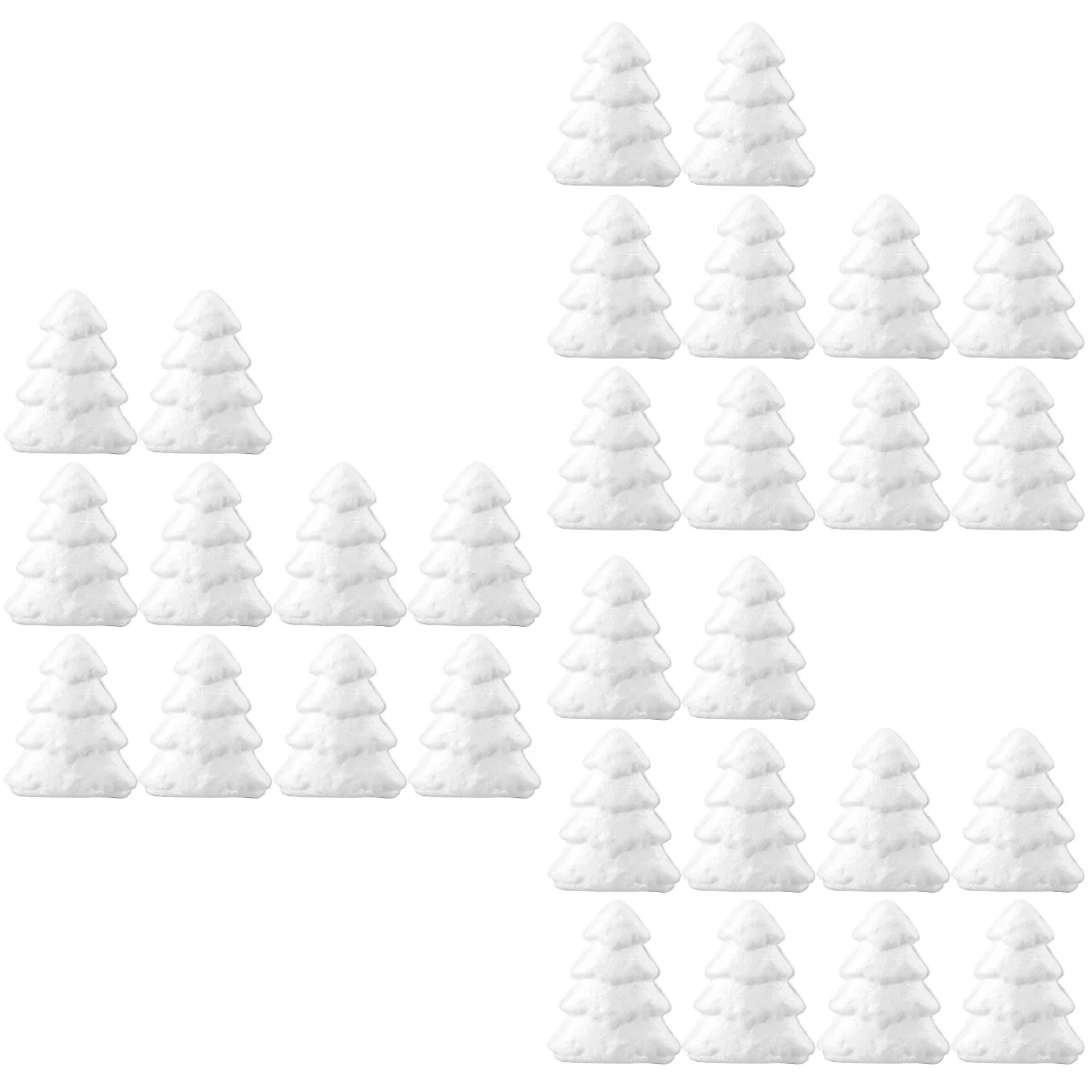 

Christmas Tree Styrofoam Diy Cones Crafts Ornaments White Polystyrene Modellingmold Cone Shapesballs Arranging Kids Gift Church