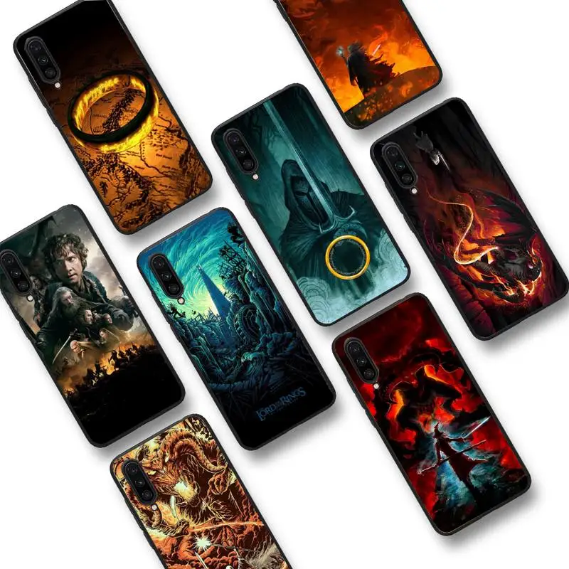 

POP MART Movie R-Rings Of -The -L-Lords Phone Case For Xiaomi Mi 5X 8 9 10 11 12 lite pro 10T PocoX3pro PocoM3 Note 10 pro lite