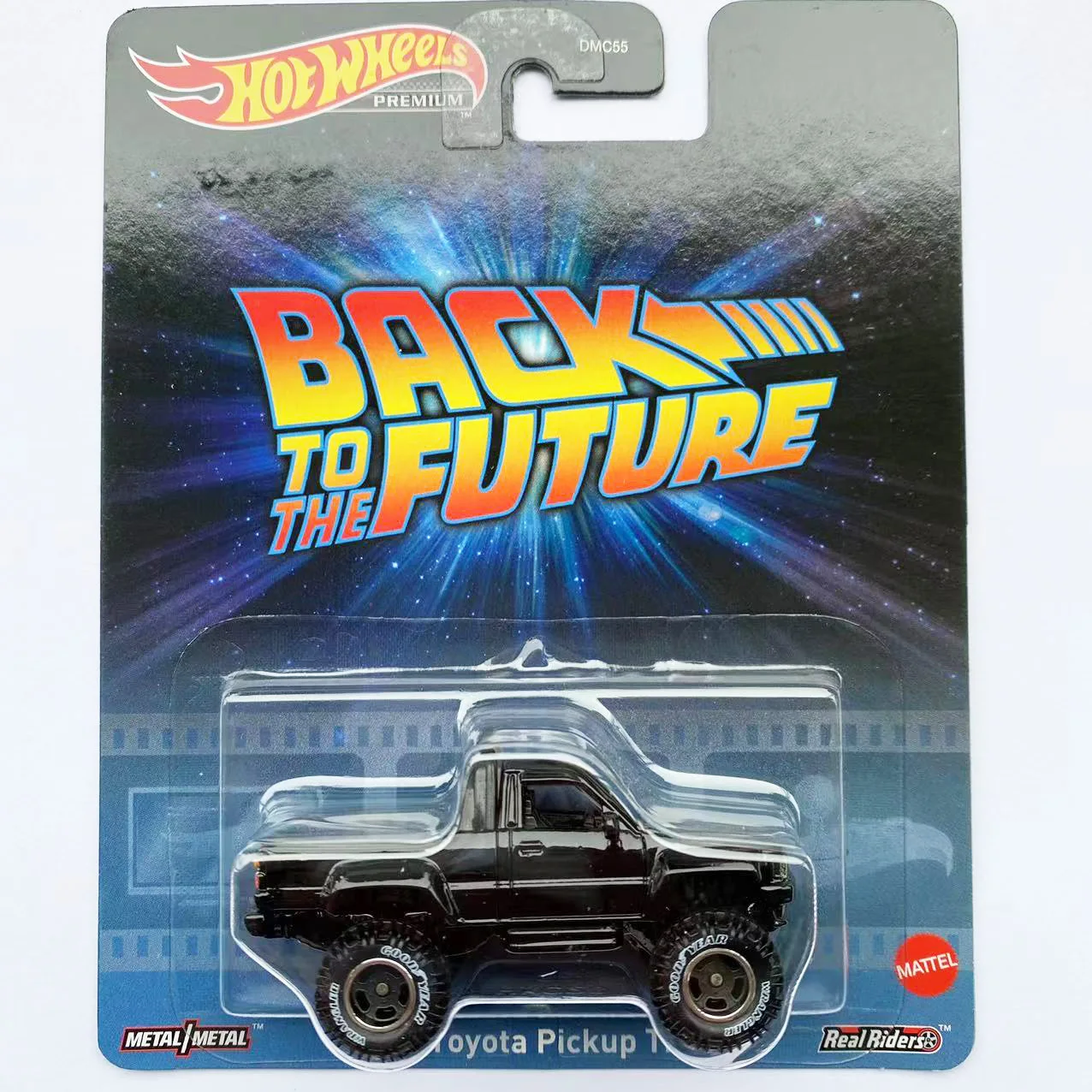 Hot Wheels Back to The Future III Time Machine 1955 87 Toyota Pickup Truck Ford Super De Luxe DMC Delorean 1:64 Diecast Car Toy