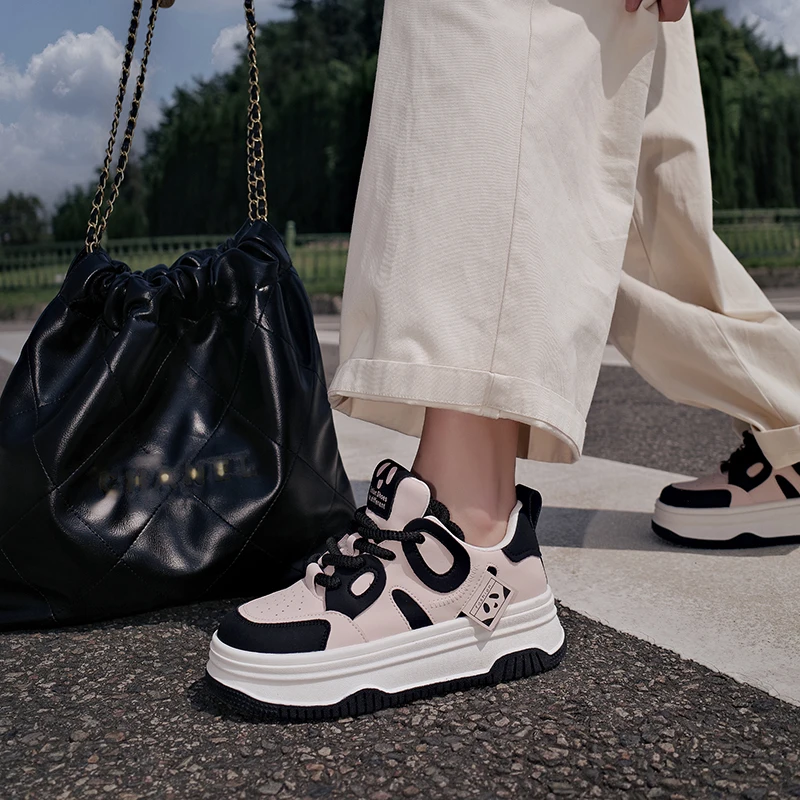 Lanxuryee 2024 брендовая Высококачественная Весенняя повседневная обувь на шнуровке