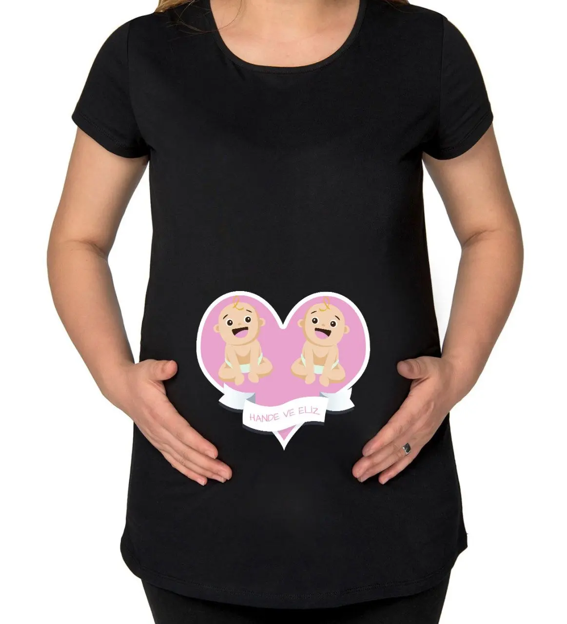 

Индивидуальный дизайн, Gemini, черный, для беременных