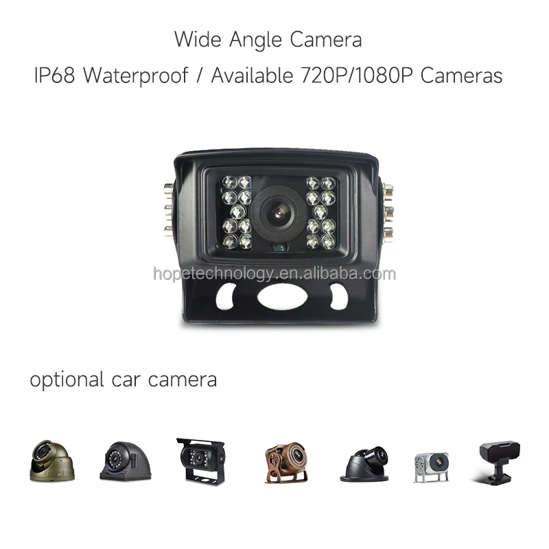 MDVR 4-канальный Full AHD водонепроницаемый жесткий диск 1080P GPS 4G мобильный