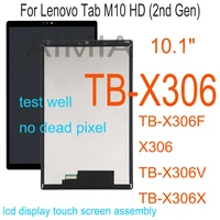 new 10 1 for lenovo tab m10 hd 2nd gen tb x306f tb x306x tb x306v tb x306 tb x306 lcd display touch screen digitizer assembly