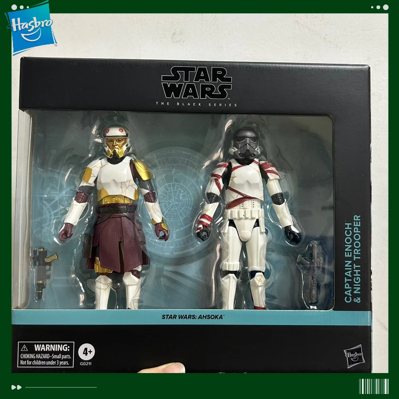 Фото В наличии: Коллекционная фигурка Hasbro Star Wars Асока (из американского телесериала), Капитан Энох, Ночной коммандос, 6 дюймов, игрушка, подарок №1