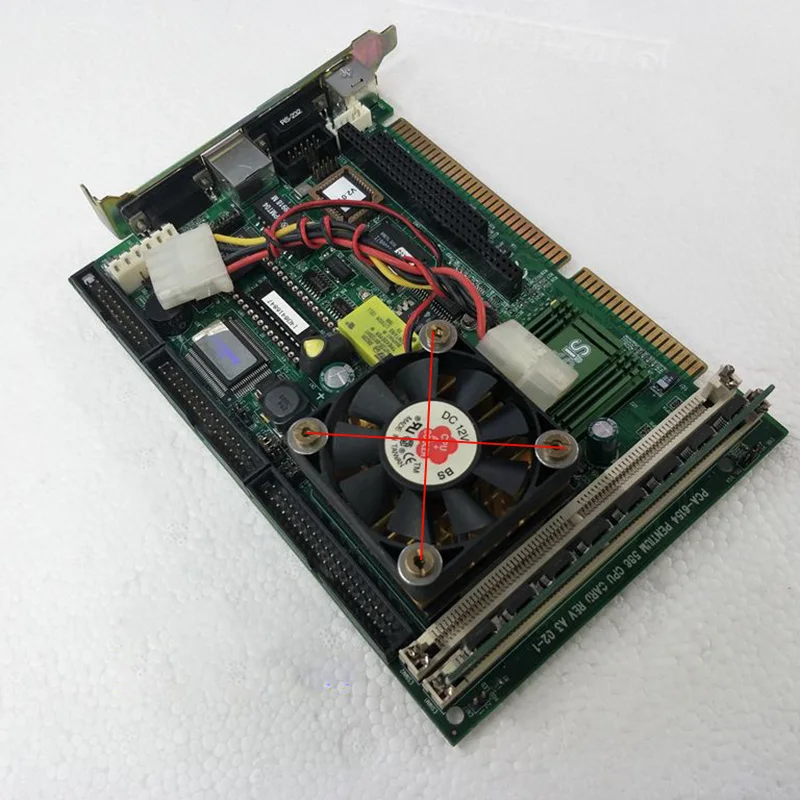 Материнская плата промышленного управления для оригинального Advantech PCA-6154 REV A4 A3