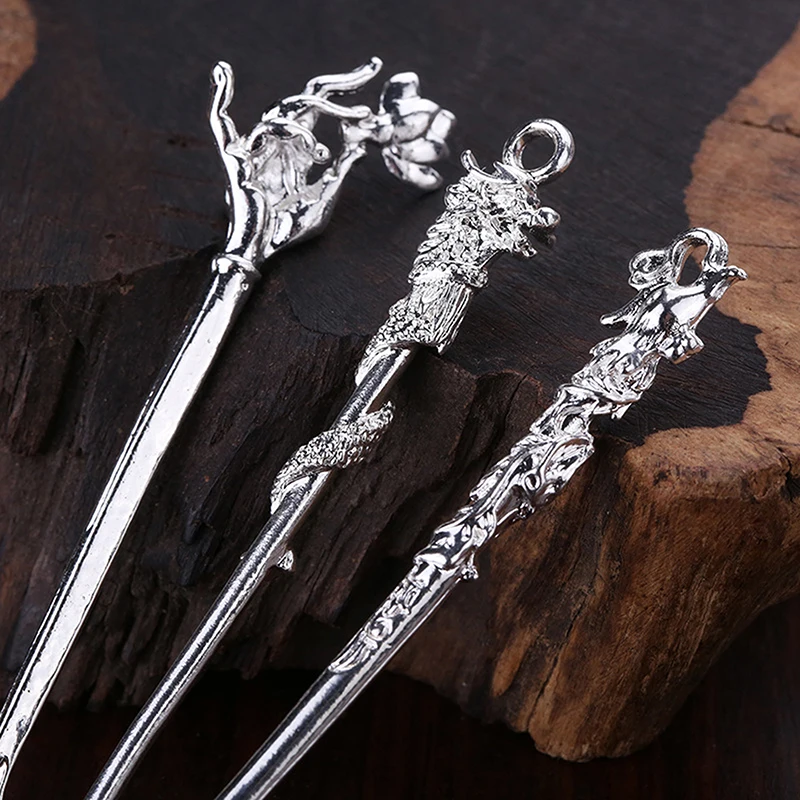 

1pc Retro Brass Dragon Ear Spoons Portable Ear Cleaning Tool Ear Pick Ear Wax Remover Curette Cleaner Keychain Pendants