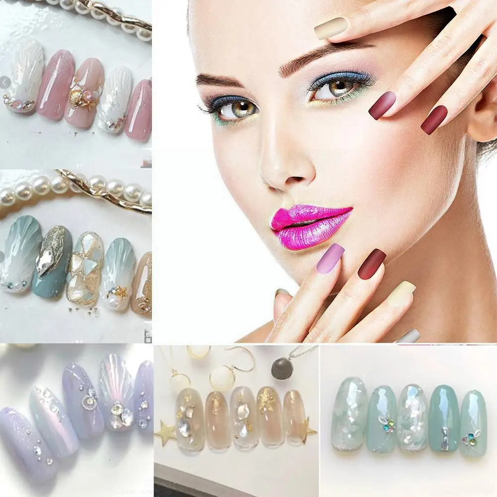 

Nail Stickers Fashion Nail Wraps Self Adhesive Manicure Set Sticker Decoracion Art Nail Nail Cover Full Stickers Nail Strip R8F0