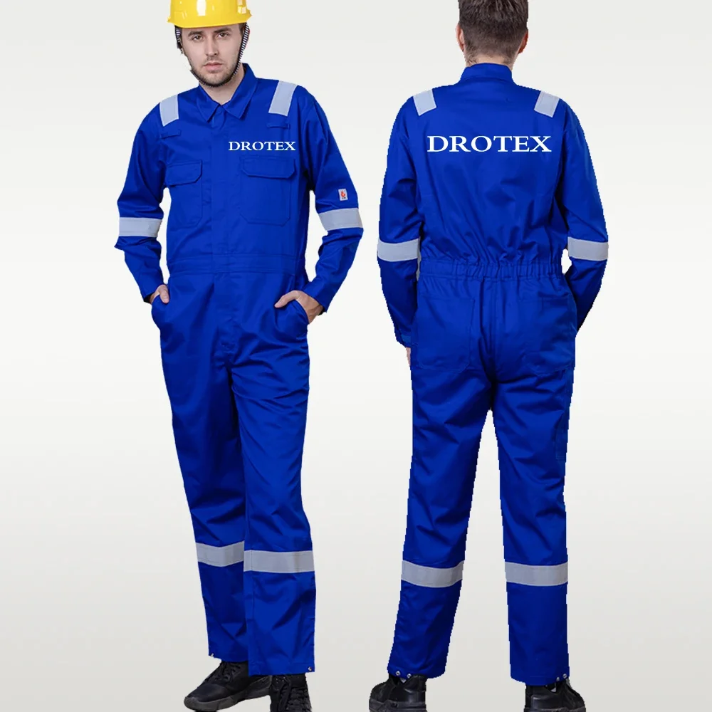 Растягивающаяся хлопковая нейлоновая одежда NFPA 2112 флуоресцентная рабочая