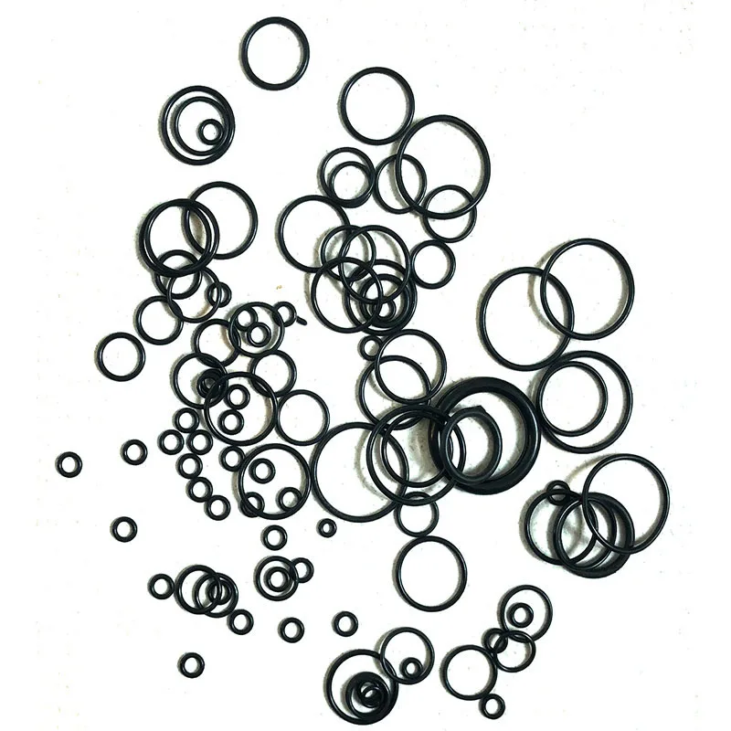 

20PCS Black Fluorine Ring FKM O Ring Seal CS 2.65mm ID10.6/11.2/11.8/12.5/13.2/14/15mm Rubber O-Ring Seal Ring Gasket for Pipe