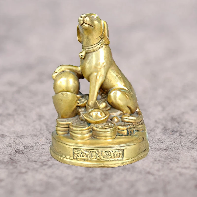 

Украшения для офиса и дома, статуэтка в виде собаки со знаками Зодиака