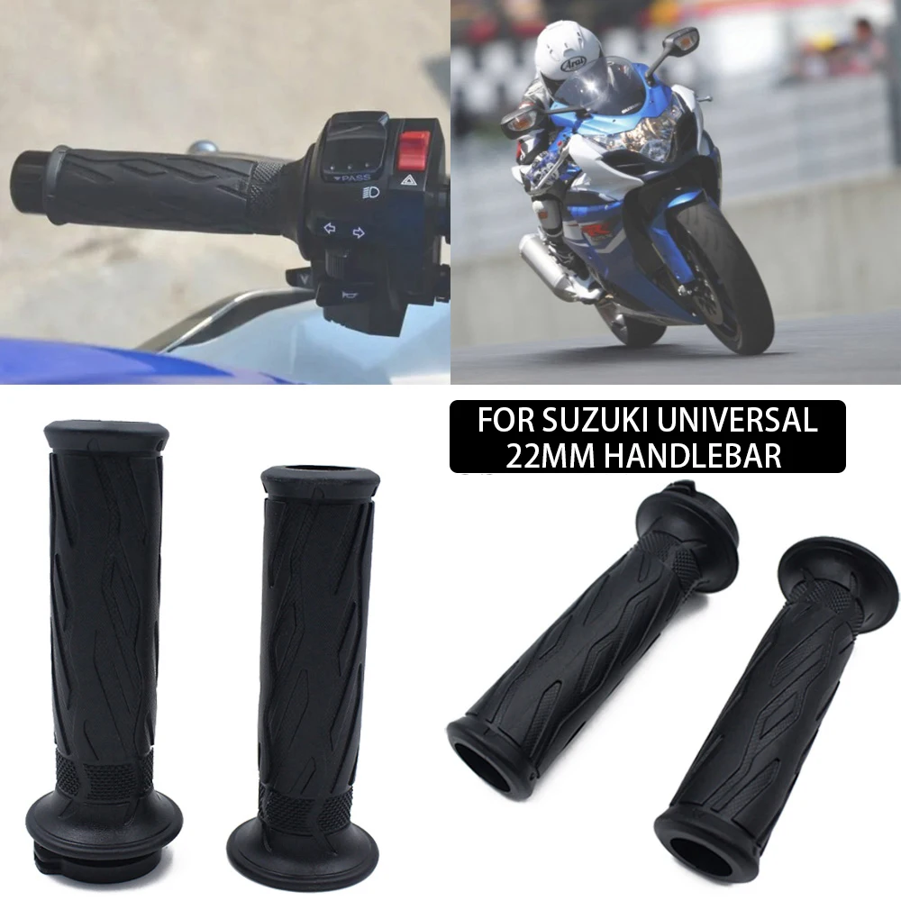 

Подходит для Suzuki GSXR600 GSXR750 GSXR1000 GSXR 1000 7 8 дюймов 22 мм ручка руля мотоцикла резиновая втулка ручка резиновый набор