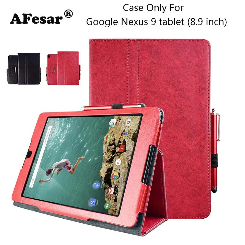 Tablet Case For Google Nexus 9 Luxury Stand Protective Cover Suitable For 8.9 Inch Nexus 9 Leather Case HTC Android 5.0 Lollip