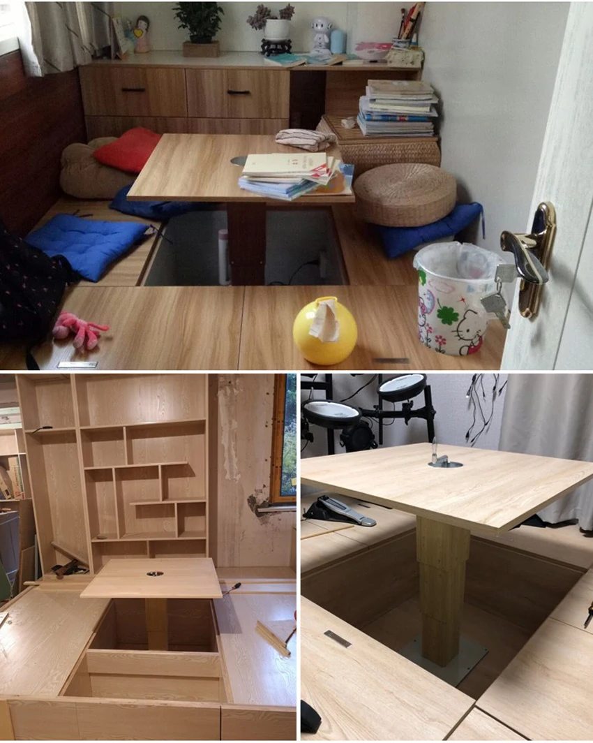 Ручной подшипник для стола Tatami 60 кг подъемная платформа из алюминиевого сплава