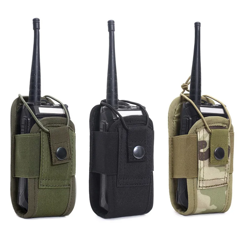 Сумка для радиостанции NylonTactical Molle поясная сумка-держатель карманной магнитной