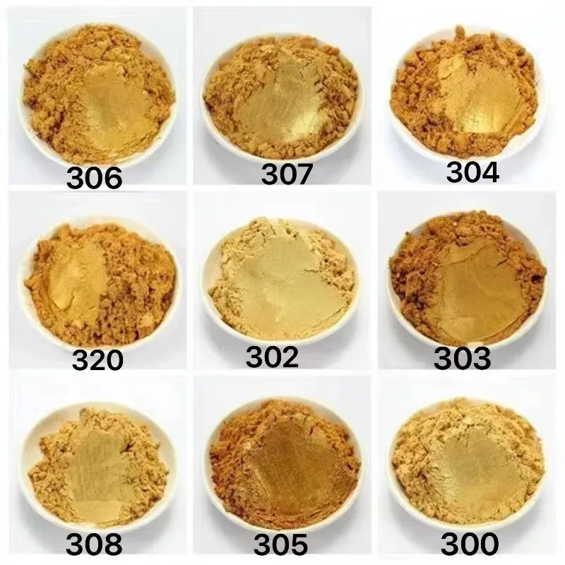 

1kg Gold Powder Ink Ceramic Plastic Buddha Gold Pearl Powder Wholesale