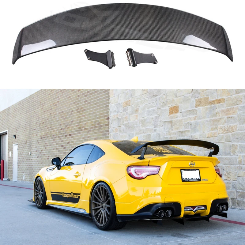 

Carbon Fiber CAR REAR WING TRUNK Lip Spoiler for Toyota GT86 Subaru BRZ Scion FR-S 2012 2013 2014 2015 2016 2017 SARD Style