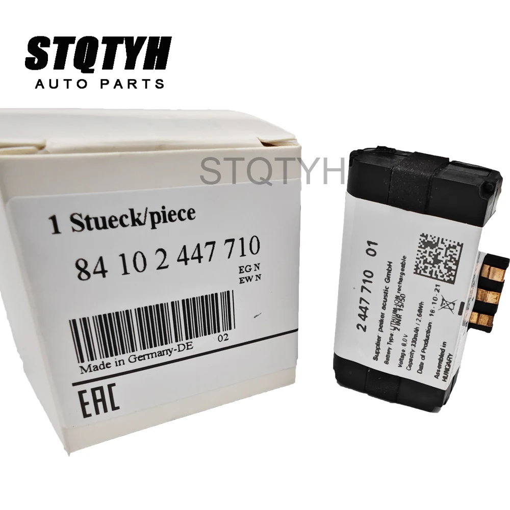 

84102447710 Новый аварийный аккумулятор, совместимый с аккумулятором BMW SOS 2447710 / 84-10-2-447-710