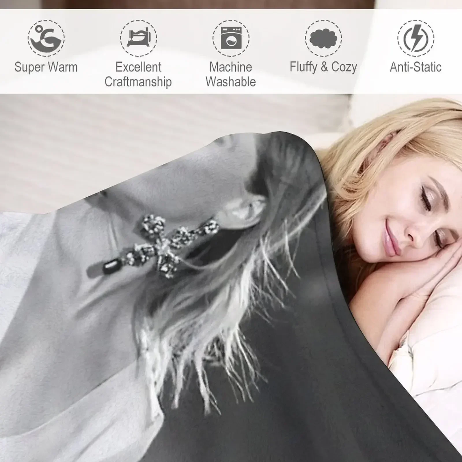 Одеяло Helene Fischer Onstage роскошное одеяло мягкий плюшевый плед декоративные одеяла