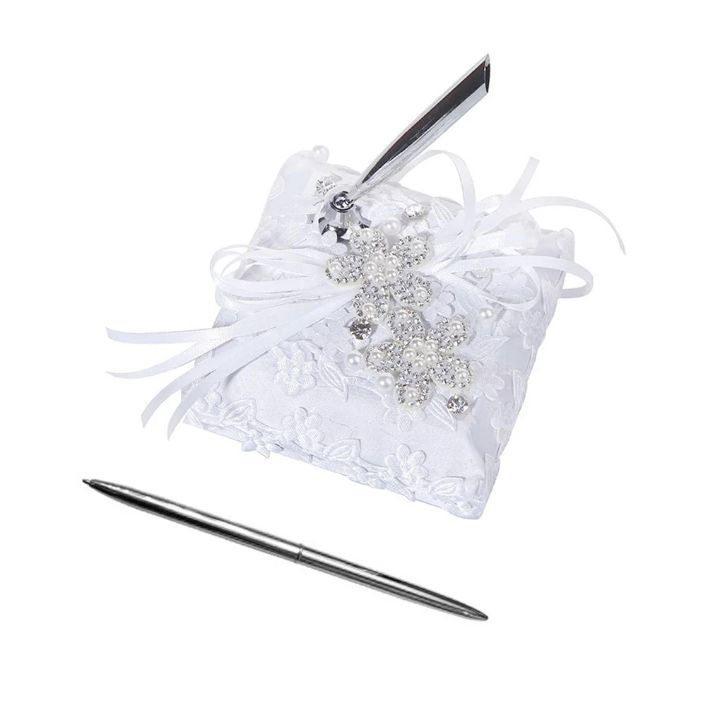

Wedding Pen Guest Receptionsignature Sign Set Signing Standpens Holder Ceremony Decor Ornament Supplies Bridal