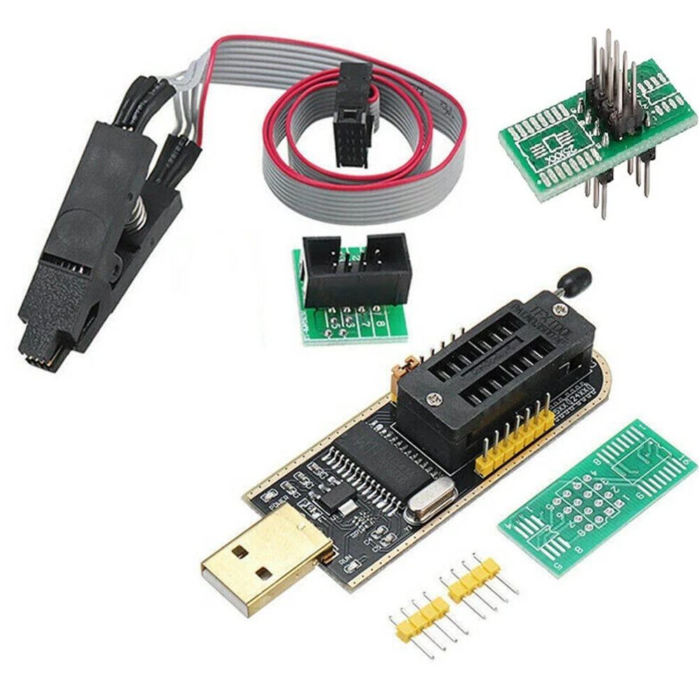 

Test Clip Programming Module EEPROM Flash SOIC8 Test Clip USB USB.USB1.1 Communication 24th And 25th Series Flash