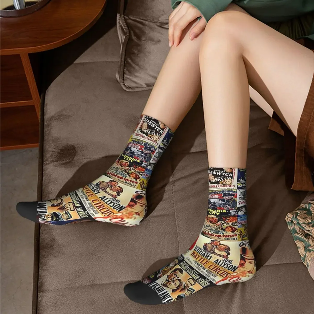 Плакаты и носки с героями мультфильмов Харадзюку высококачественные чулки